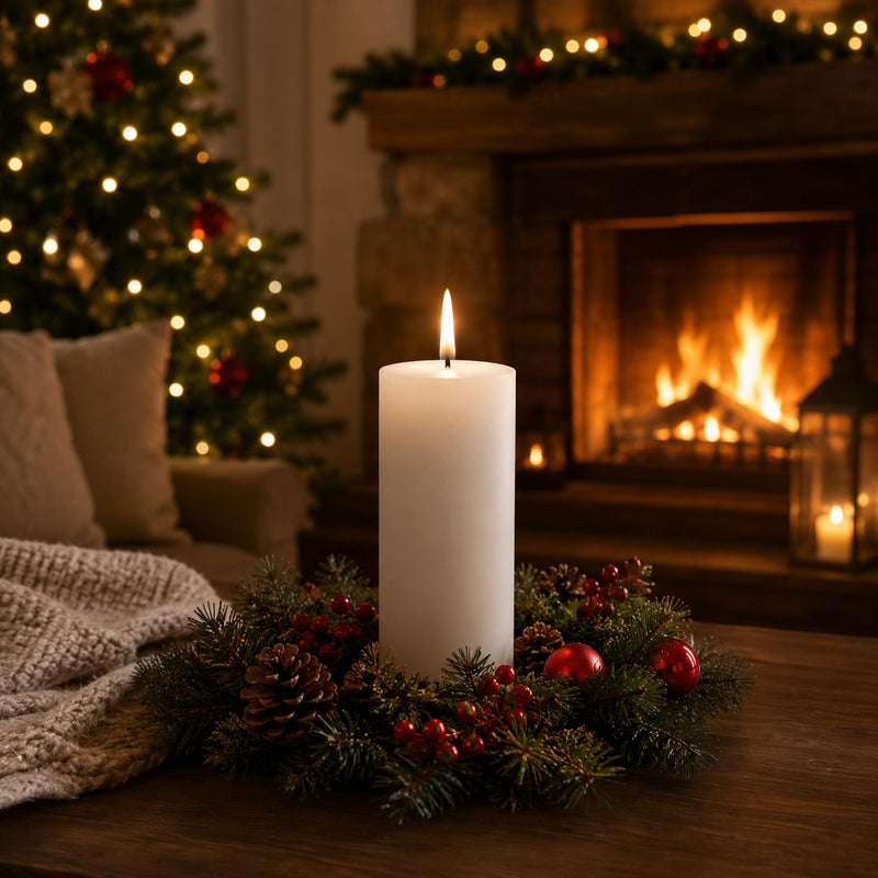 Bonturi Casa LED WAX CANDLE White 7.5x10 Cm TOUCH