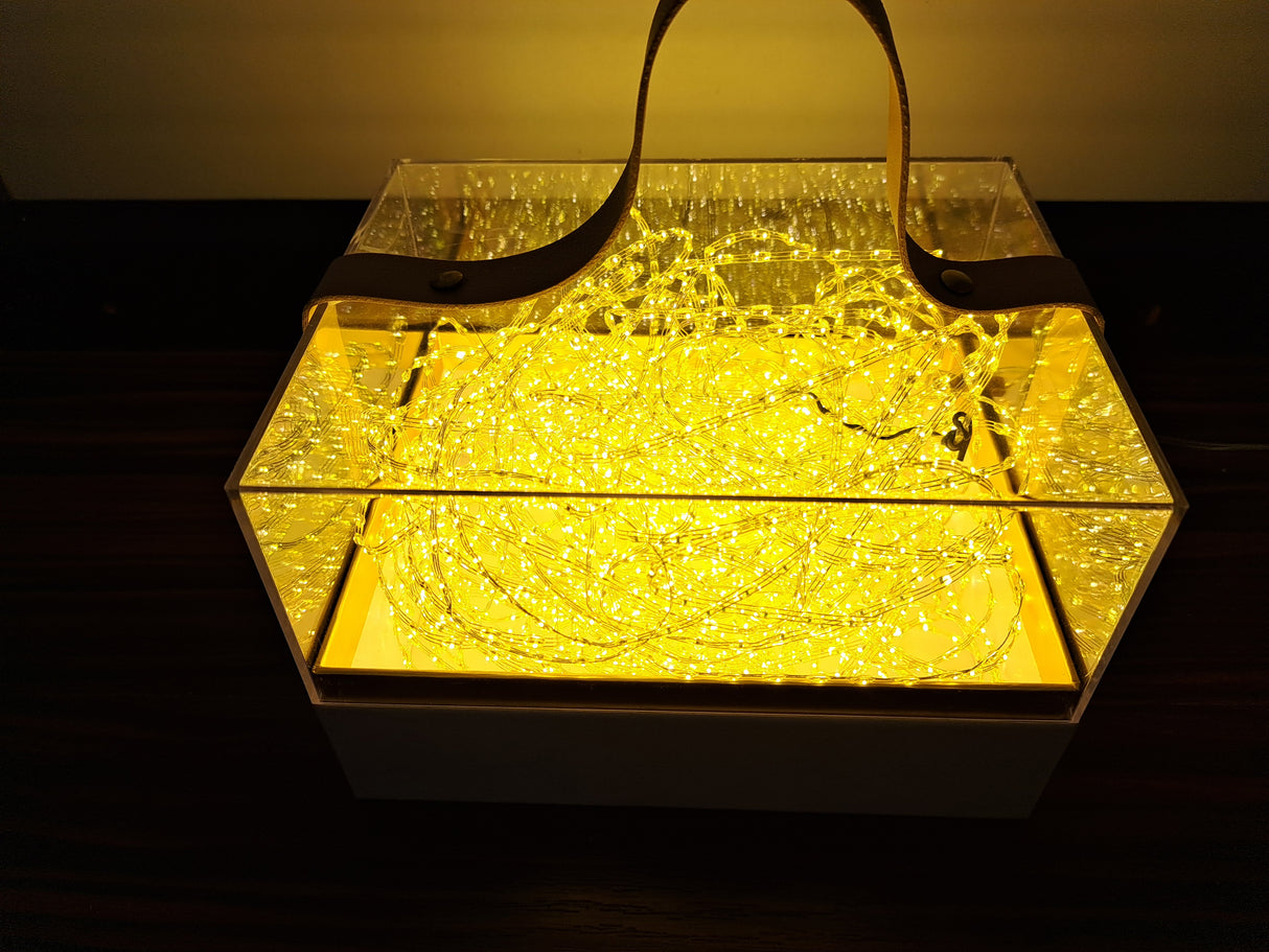 Bonturi Casa Filo Luminoso Natalizio 3000 LED 10mt WARM SILVER WIRE