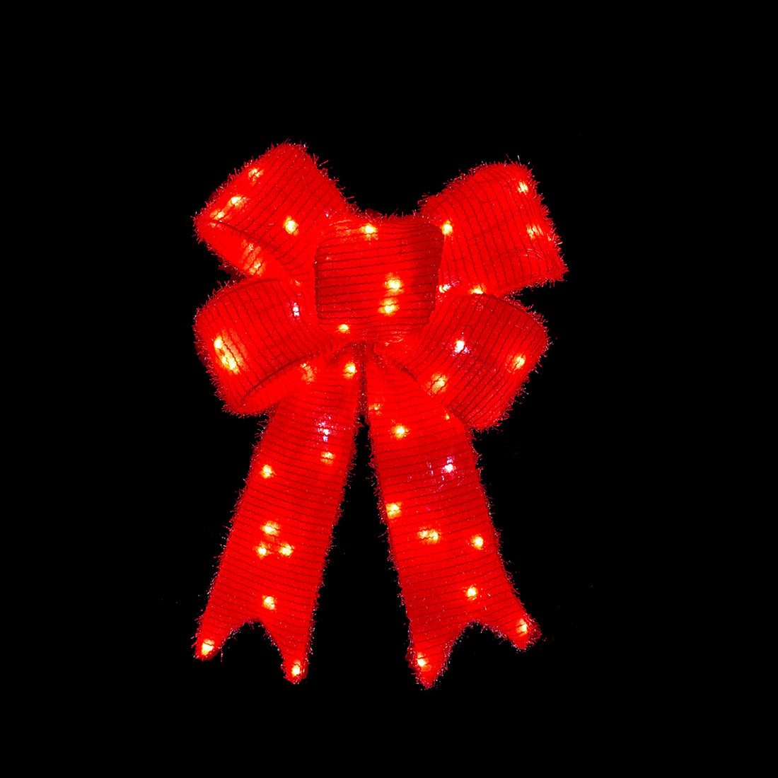 Bonturi Casa LIGHT BOW RED 50 cm Christmas 84 LED