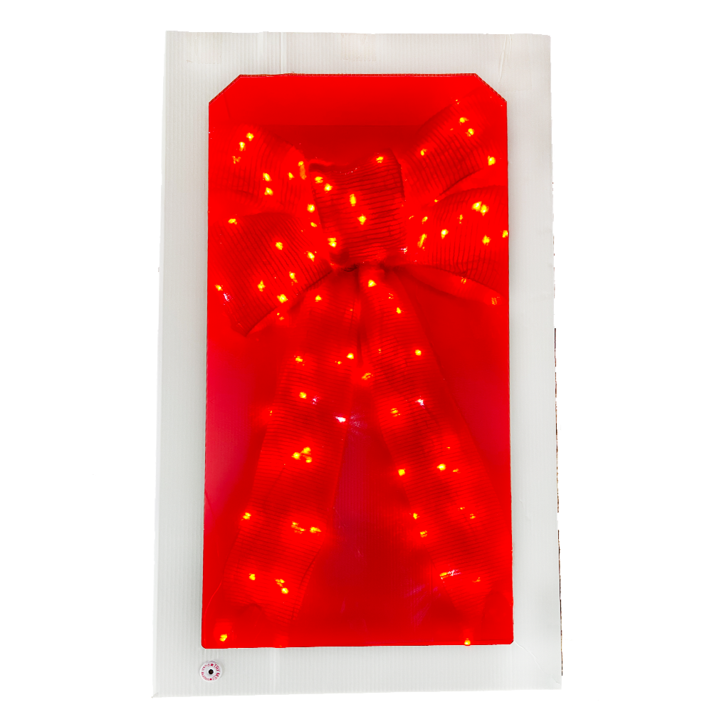 Bonturi Casa LIGHT BOW RED Christmas 120cm 168 LED