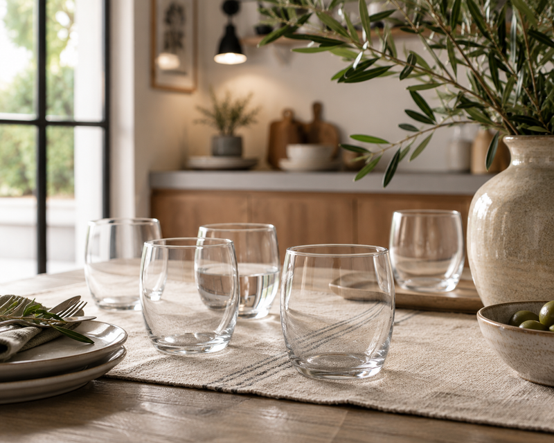 RCR Cristalleria Italiana Etereo Glass 2 Dof 41 Cl 6 Pcs
