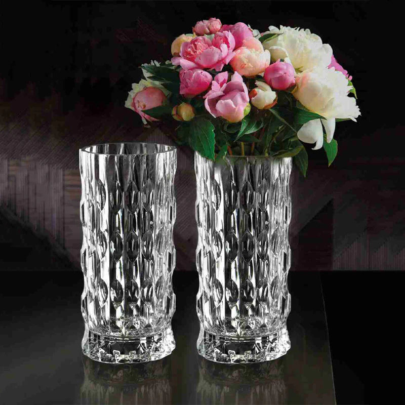 RCR Cristalleria Italiana Joker – Crystal Flower Vase Luxion® H 280 mm