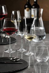 RCR Cristalleria Italiana Aria - A38 - Set of 6 Glass Wine Glasses