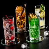 RCR Cristalleria Italiana Mixology - HB Set of 4 Crystal Long Drink Glasses