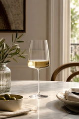 RCR Cristalleria Italiana Essential - E54 - Set of 6 Glass Wine Glasses
