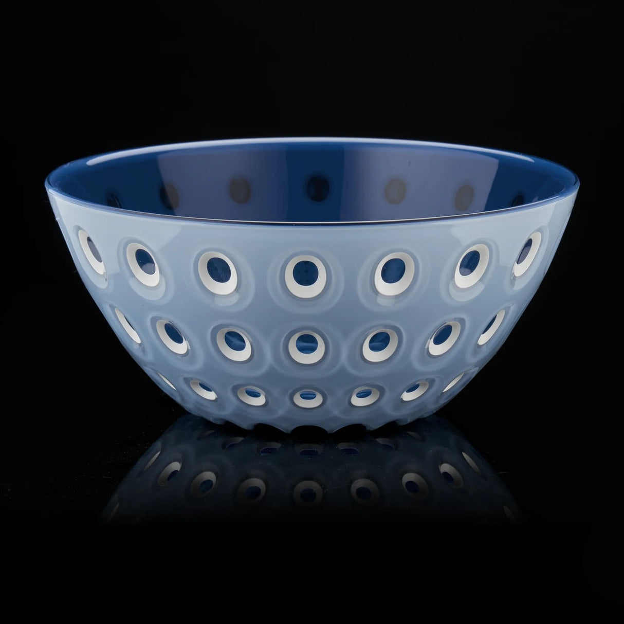 guzzini guzzini contenitore le murrine in san d 25 cm azzurro bianco blu ean 8008392335825