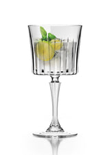 RCR Cristalleria Italiana Timeless - Set da 4 Calici Cocktail in Vetro