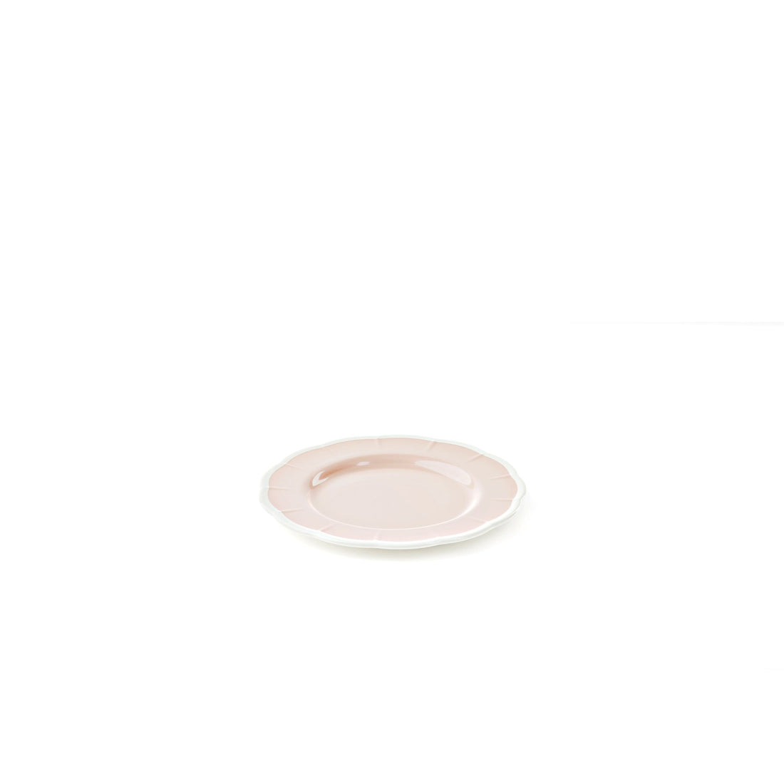 GUZZINI Melamine Dessert Plate Flora D 21 Cm Table Decor Dusty Pink