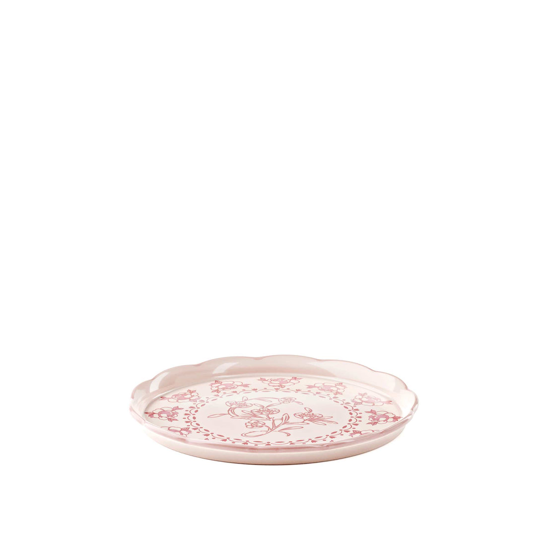 guzzini guzzini vassoio tondo piccolo melamina josephine d 315 cm table decor verde polvere ean 8008392399056