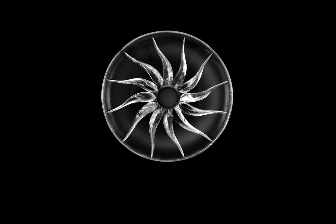 RCR Cristalleria Italiana Centerpiece Trix 330 H 99 Mm D 305 Mm