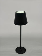 L'Arcolaio Rechargeable LED Touch Lamp H 38 cm 10 x 10 cm IP54 Round Pro Black