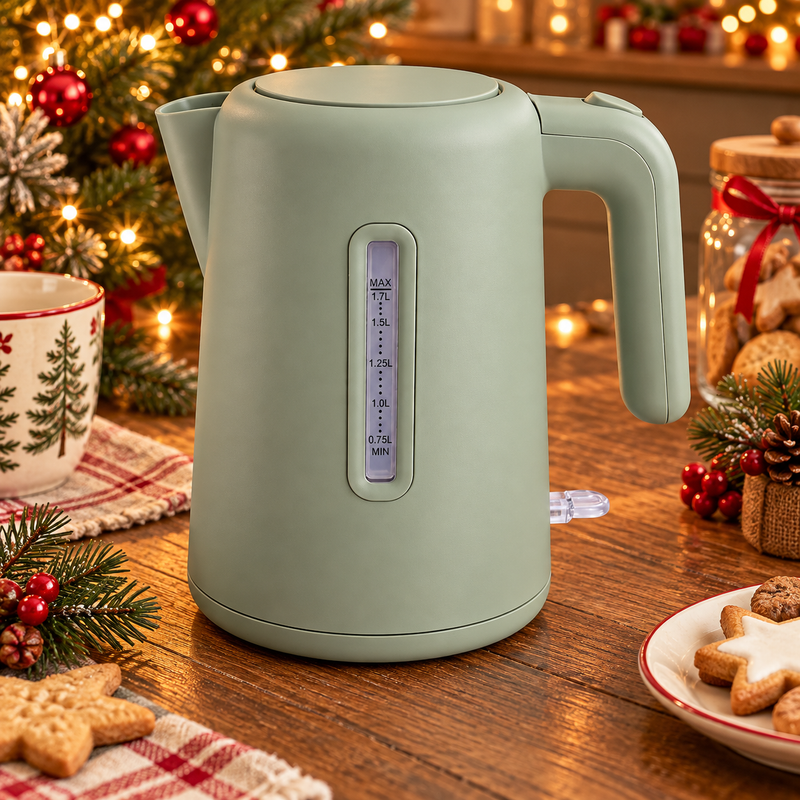 [VERIFY] L'Arcolaio GREEN ELECTRIC KETTLE Pkg: (1/12) Meas: CM