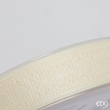 edg enzo de gasperi edg enzo de gasperi nastro motivo cuori mix h 25 cm l 20 mt champagne ean 4008953575718