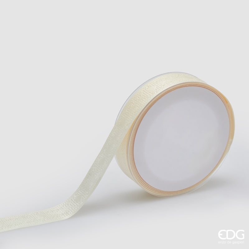 edg enzo de gasperi edg enzo de gasperi nastro motivo cuori mix h 25 cm l 20 mt champagne ean 4008953575718