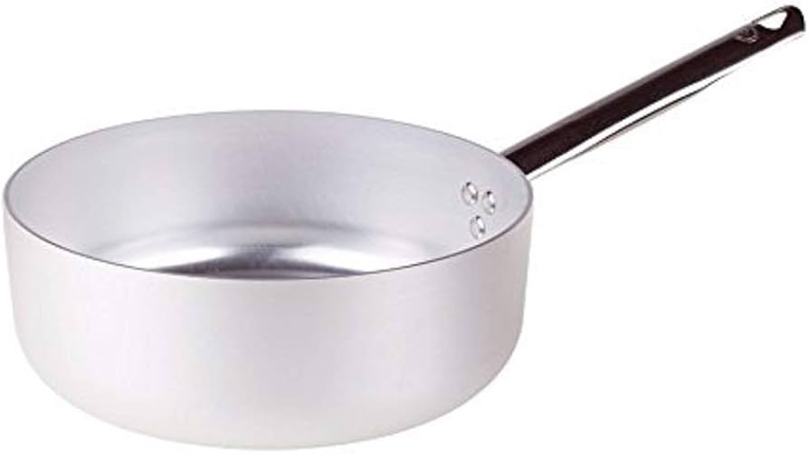 AGNELLI Low Casserole 1 Handle Aluminum D 20 Cm