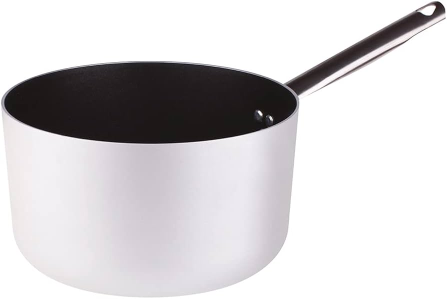 AGNELLI High Casserole Pan 1 Handle Non-stick Aluminium D 20 cm