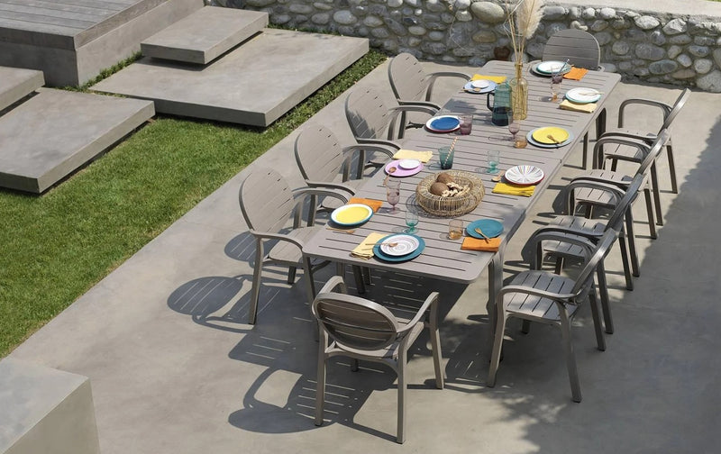 nardi nardi tavolo alloro 210 extensible 210 280 x 100 cm h 73 cm bianco ean 8010352828506