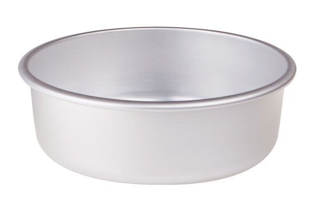 AGNELLI Conical Aluminum Baking Pan with Rim H 8 Cm D 30 Cm