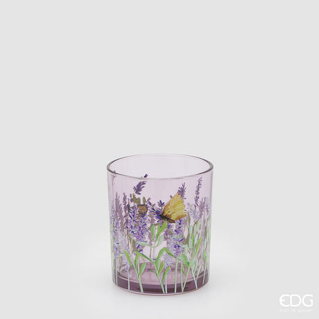 edg enzo de gasperi portacandela lavanda cilindro h 10 cm d 9 cm lavander ean 8059824496072