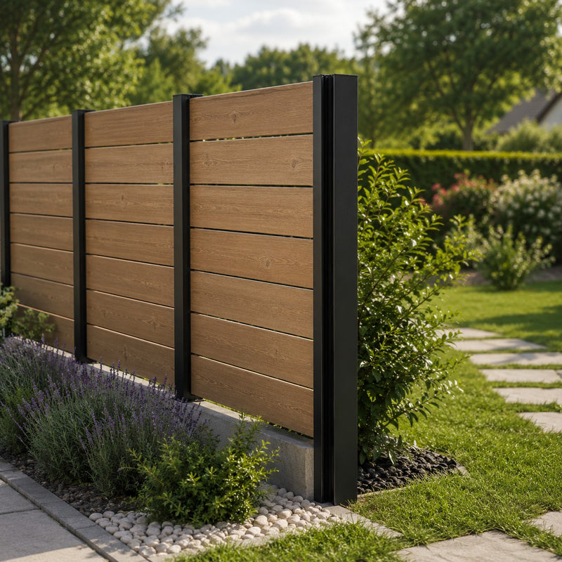 The Arcolaio Single Pole Fence Ami H.146cm Matt Anthracite