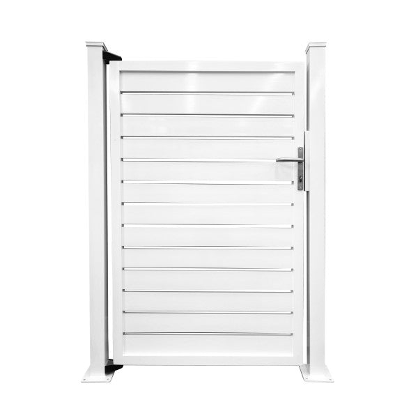 L'Arcolaio Miami Pedestrian Gate 100x160cm Glossy White