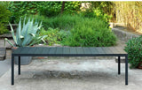 nardi nardi tavolo rio 210 extensible 210 280 x 100 cm h 76 cm alluminio antracite ean 8010352828629