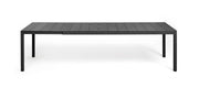 Nardi Rio Aluminium Extendable Rectangular Table 210 / 280 x 100 Cm H 75 Cm Anthracite