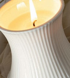 Cupido&amp;Co. Plisse Candle D 65 Cm H 60 Cm White with Box
