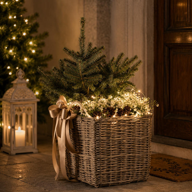 EDG Enzo De Gasperi Christmas Lights MicroLed X 20 140 + 50 Cm Ivory