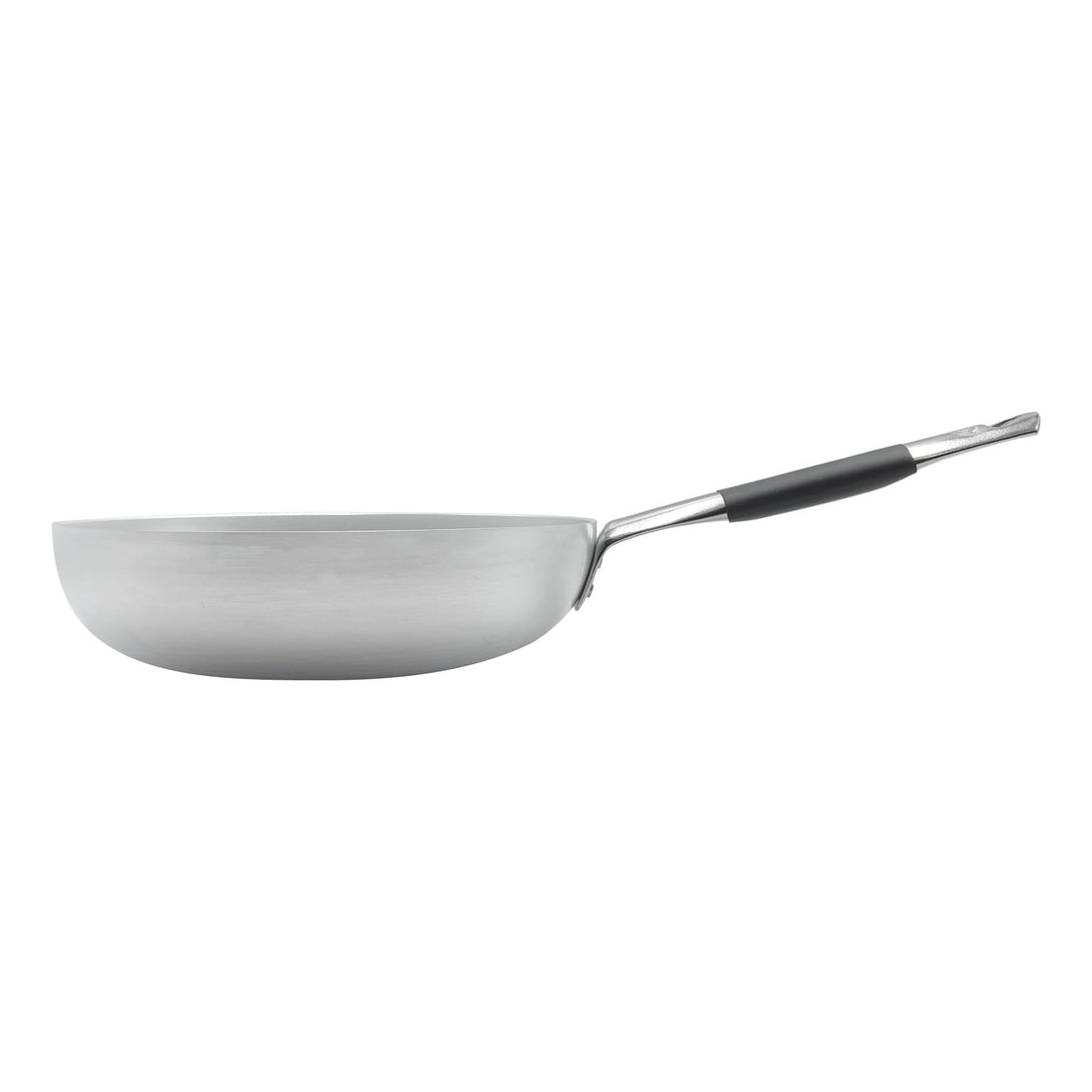 AGNELLI Professional Aluminium Induction Saute Pan, High, Tapered, 24 cm