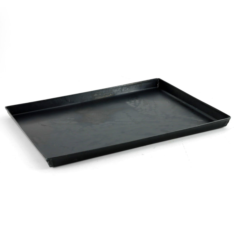 AGNELLI Blue Steel Rectangular Baking Pan 45x35x3 Cm