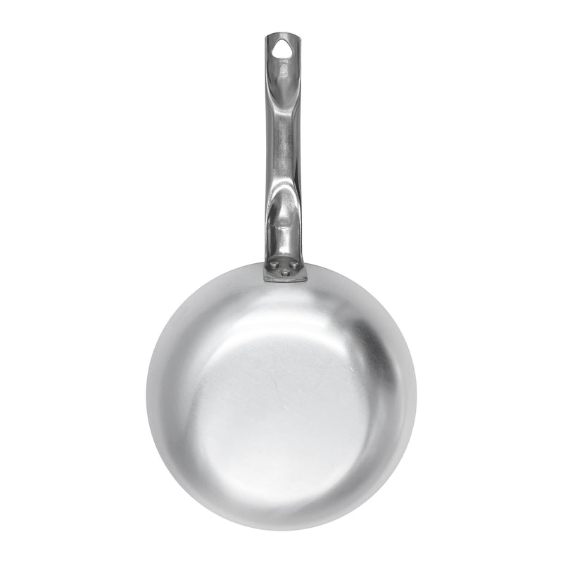 AGNELLI High Flared Aluminium Pan with 1 Stainless Steel Handle D 40 Cm