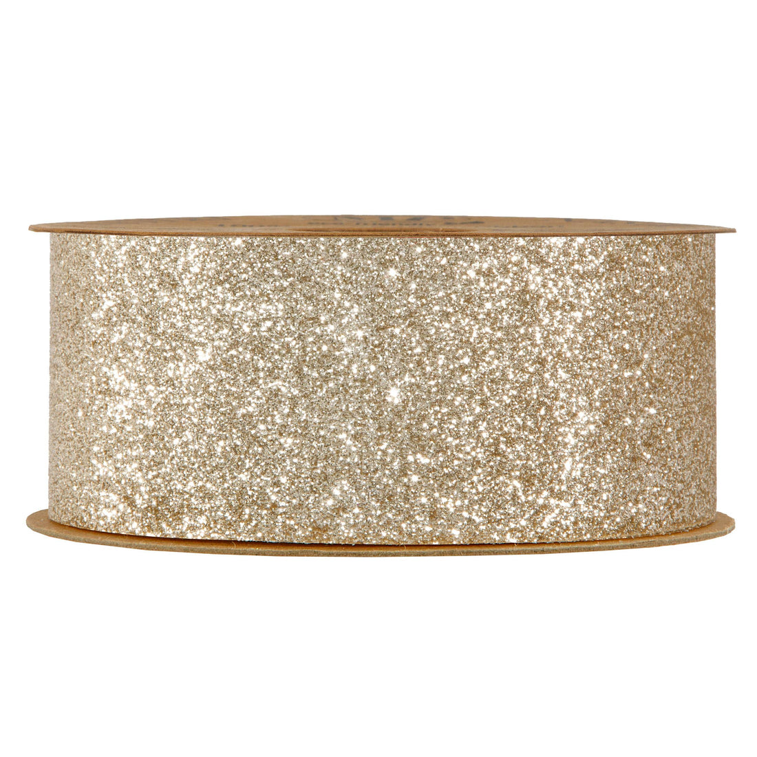 Piovaccari Ribbon Desirée Champagne 40 mm x 10 m – Decorative Christmas Ribbon for Christmas Trees, Bows and Gift Wrapping