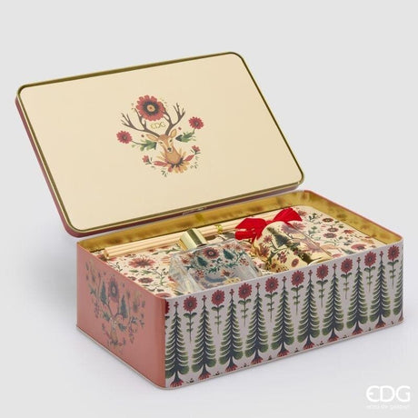 EDG Enzo De Gasperi Diffuser Set Casket Black Pepper 2 Pcs Diffuser and Spray 200 ml – Christmas Room Diffuser