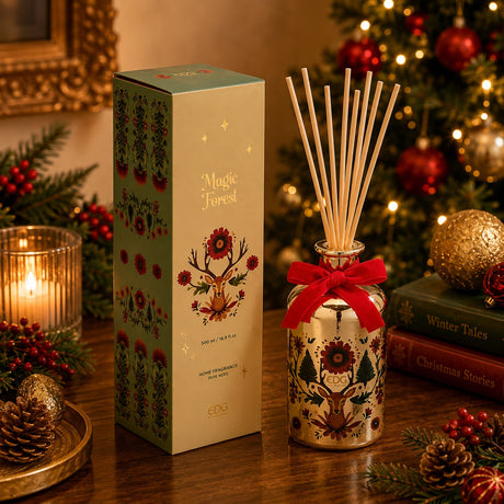 EDG Enzo De Gasperi Christmas Diffuser Bottle Black Pepper 500 ml H18 Ø10 cm – Room Diffuser