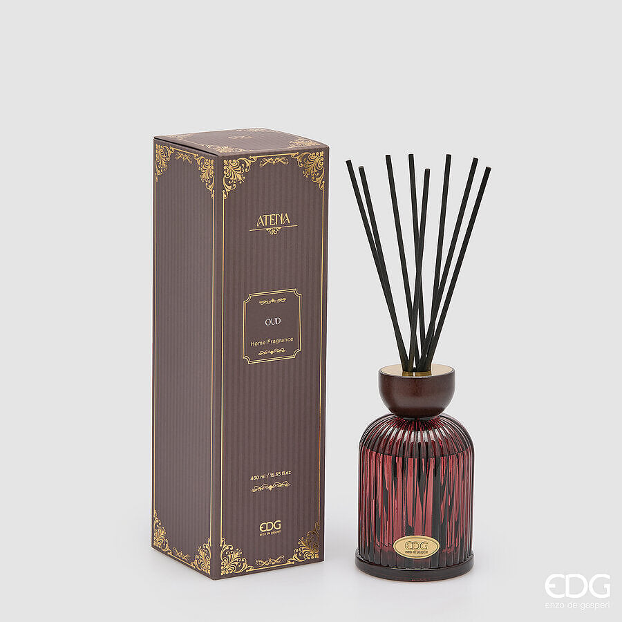 EDG Enzo De Gasperi Atena OUD Room Diffuser Bottle 460 ml H16 Ø9 cm – Home Fragrance