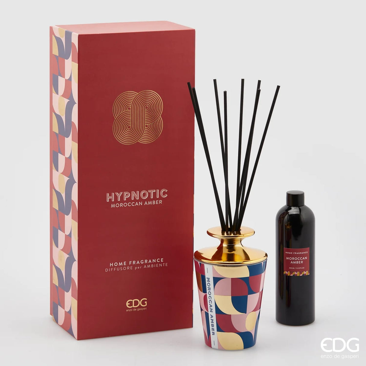 Hypnotic 400ml Bottle Perfumer + H15 Moroccan Amber Sticks