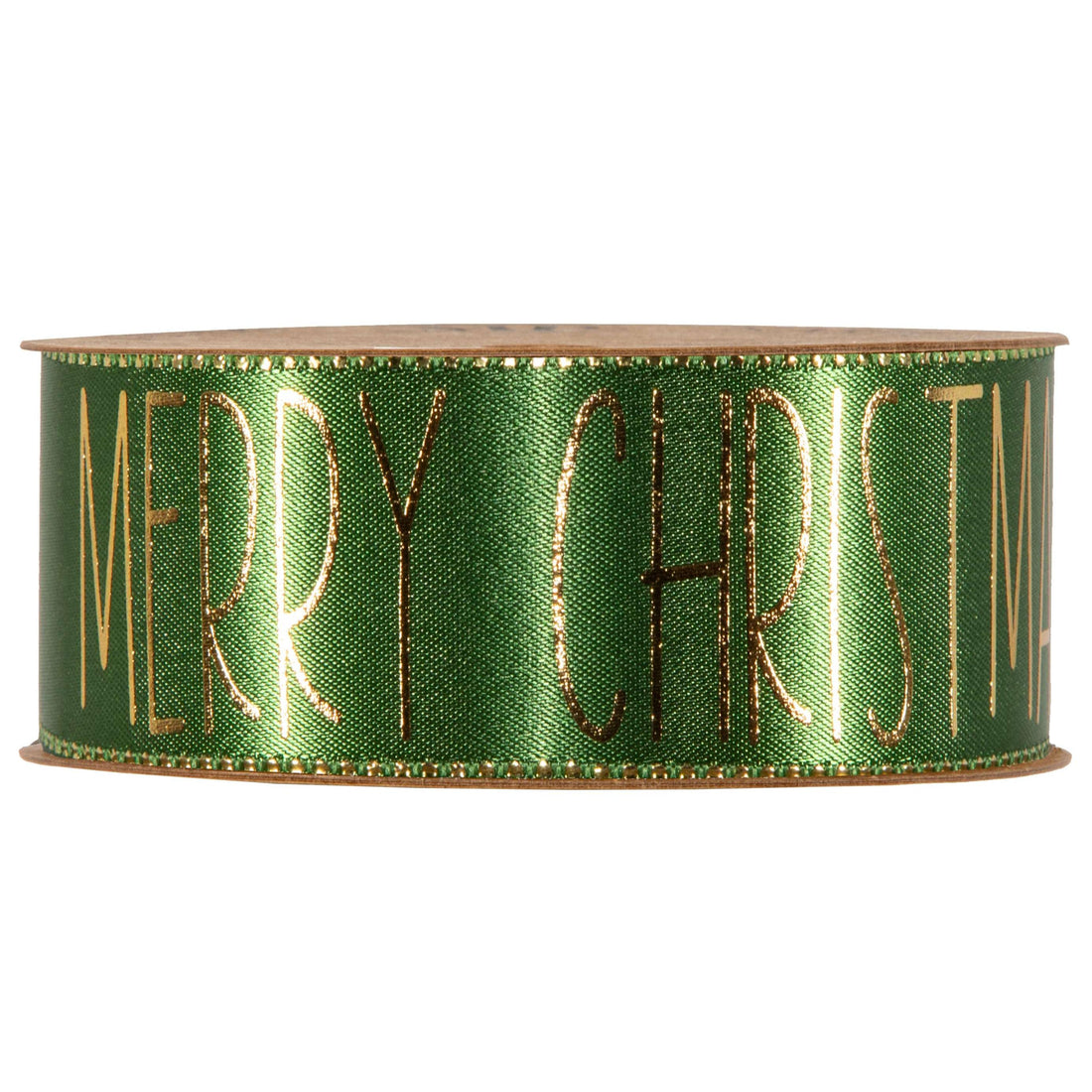Piovaccari Nastro Buon Natale Courtyard 40 mm x 15 m – Christmas Decorative Ribbon with "Buon Natale" Lettering for Trees, Bows, Gift Parcels and Christmas Decorations