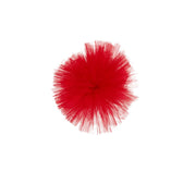 Piovaccari Pon Pon Red Ø25 cm – Christmas Decoration for Christmas Trees, Festive Trimmings, Parties and Decorative Displays