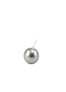 Cereria Di Giorgio Sphere candles Ø 3 cm (20 pcs) - Silver