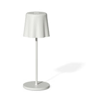 Fade Aladina LED Rechargeable Table Lamp H 30 Cm D 11 Cm Wireless Dimmable White