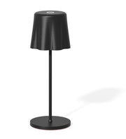 Fade Aladina LED Rechargeable Table Lamp H 30 Cm D 11 Cm Wireless Dimmable Black