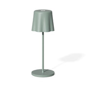 Fade Aladina LED Rechargeable Table Lamp H 30 Cm D 11 Cm Wireless Dimmable Sage