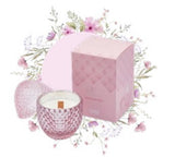 Egg Candle With Perfume H.12 D.8 C4 Moroccan Rose