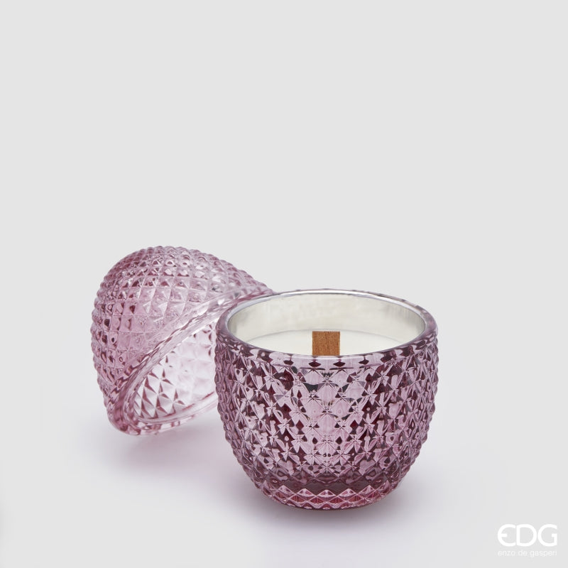 EDG Enzo De Gasperi Egg-Shaped Scented Candle L'Ovo with Peony & Cassis Fragrance H 12 cm D 8 cm