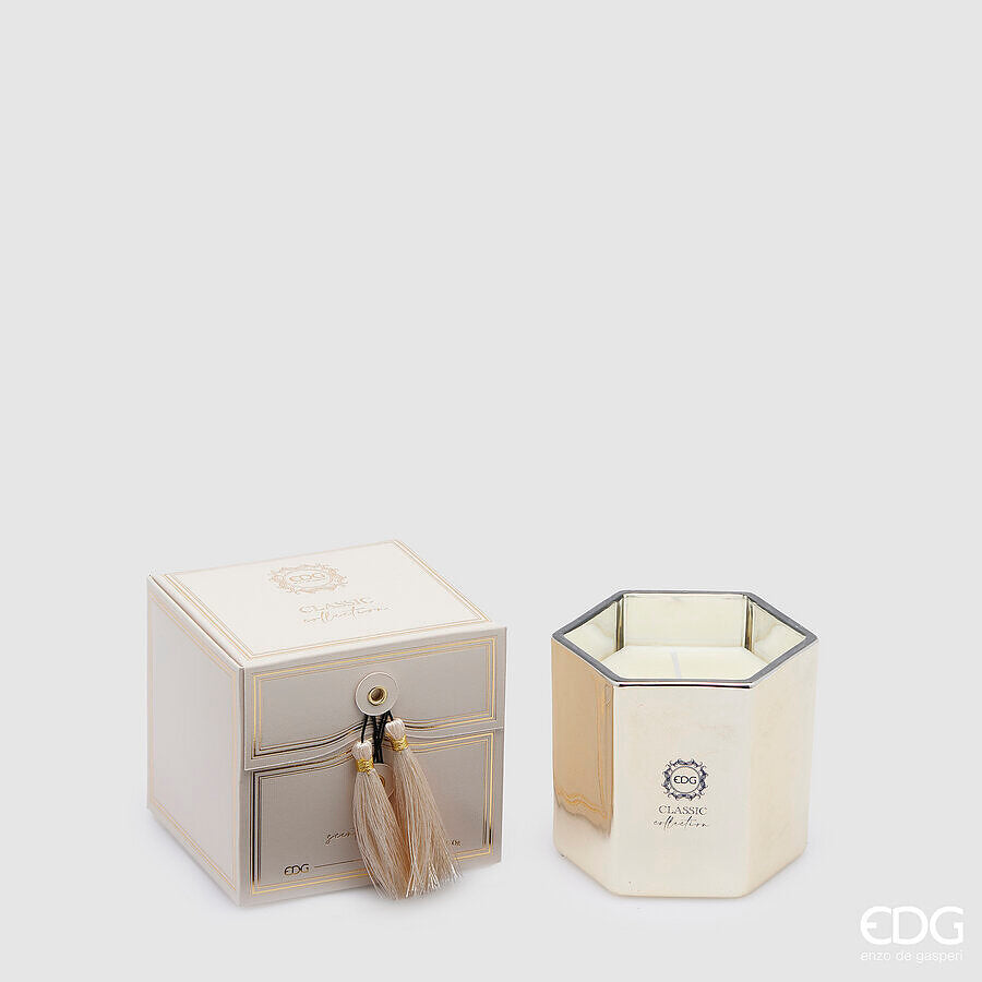 Classic Candle with Perfume H 8.5 cm D 8.5 cm Oud