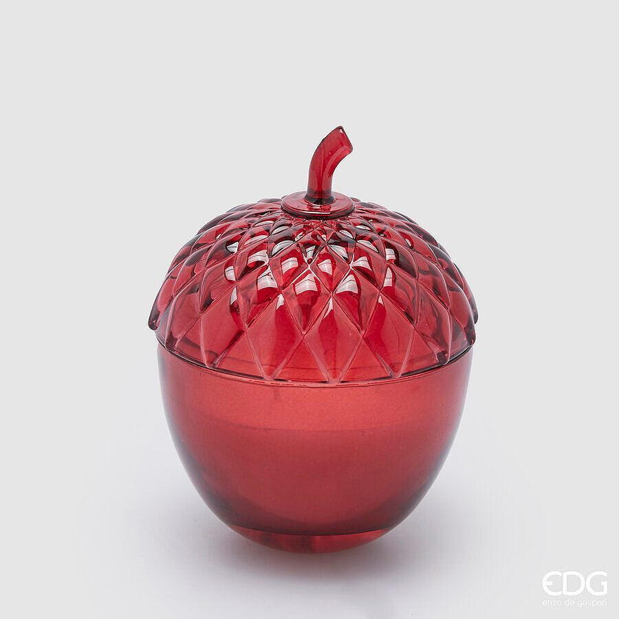 Acorn Candle with Scent H 15 Cm D 11 Cm Berry Fruit