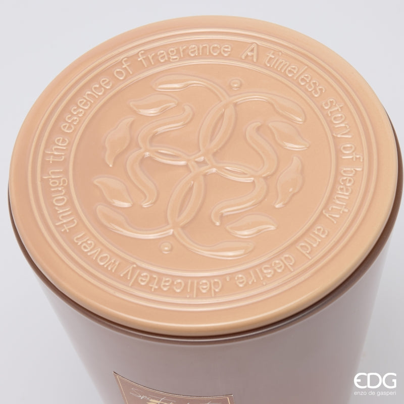EDG Enzo De Gasperi Symbol Scented Candle Cardamom Snaps H23 Ø18,5 cm – Christmas Gift Idea