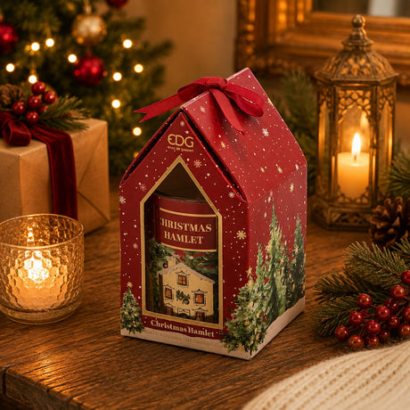 EDG Enzo De Gasperi Noel Scented Candle Honeyed Apple Cider H8 Ø7 cm – Christmas Candle