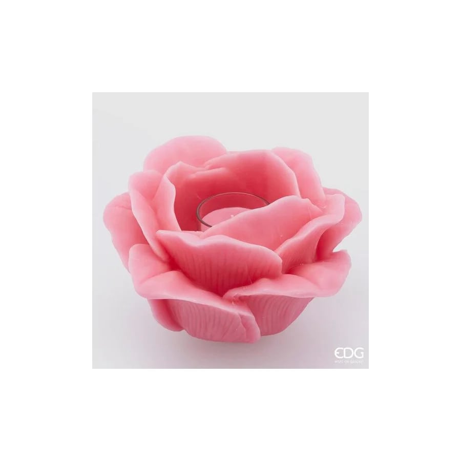 EDG Enzo De Gasperi Giant Pink Candle H17.5 D25.5